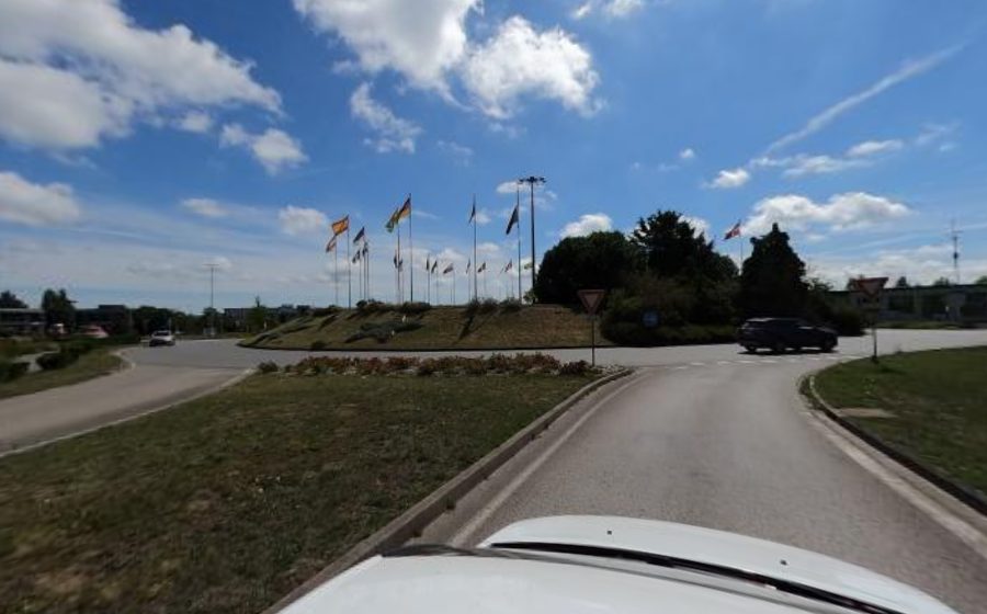 Vue du Carrefour Jean Monnet