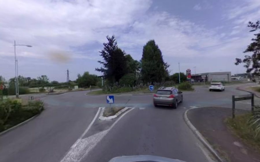 Vue du Rond-Point de la Déchaume