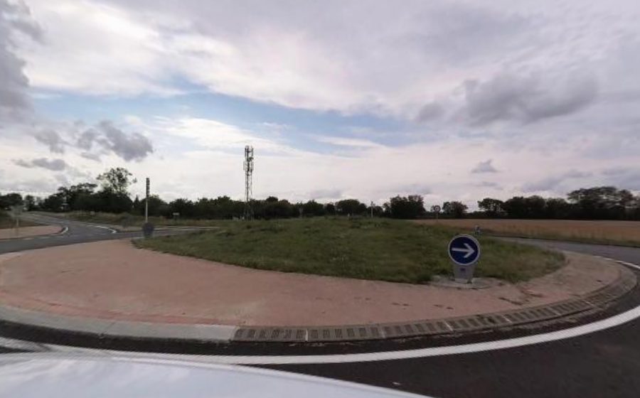 Vue du Rond-point anonyme n°276236501