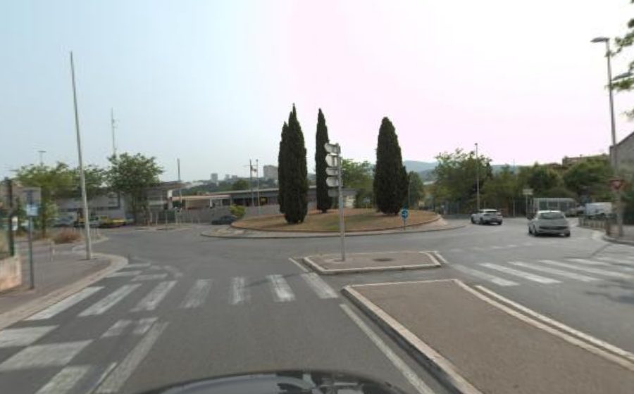Vue du Rond-Point Première Armée Française Rhin-Danube