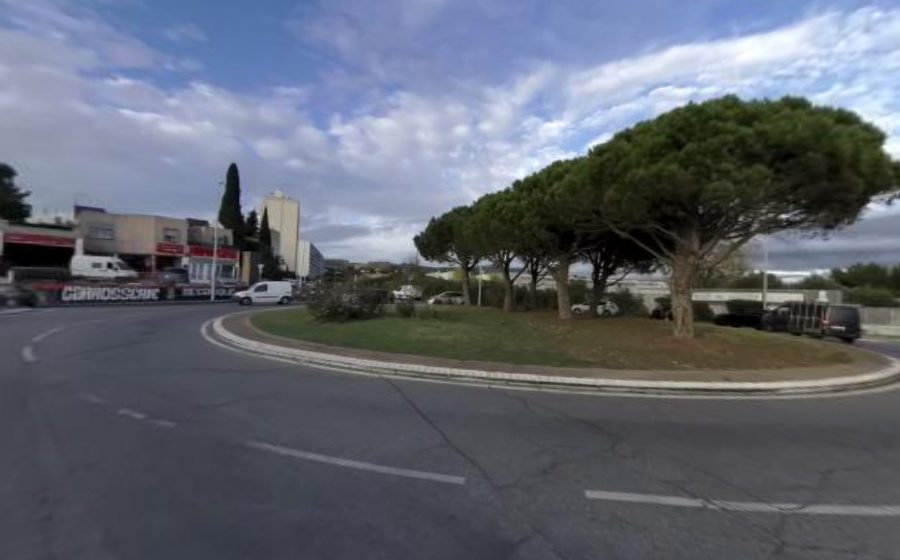 Vue du Rond-Point Victor Schoecher
