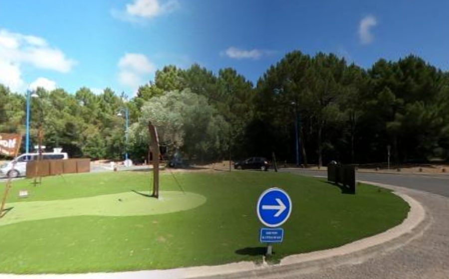 Vue du Rond-Point de l'Étoile du Sud