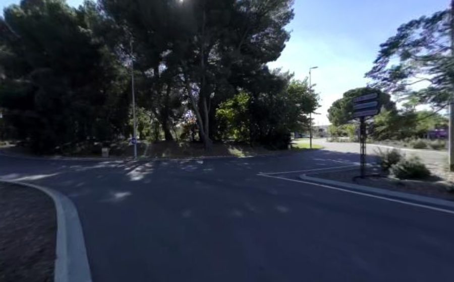 Vue du Rond-point Nelson Mandela