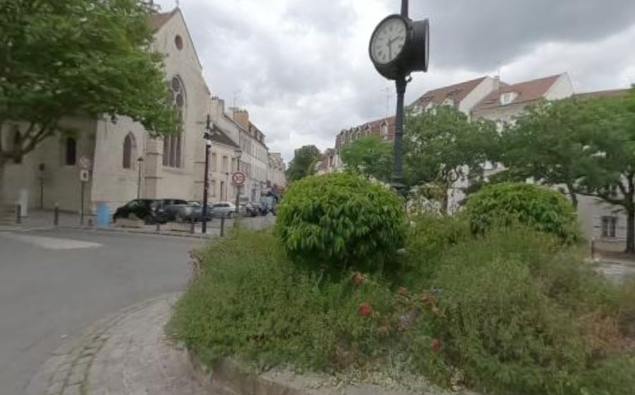 Vue du Place de l'Église