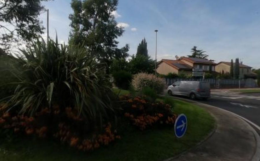 Vue du Route de Corbas