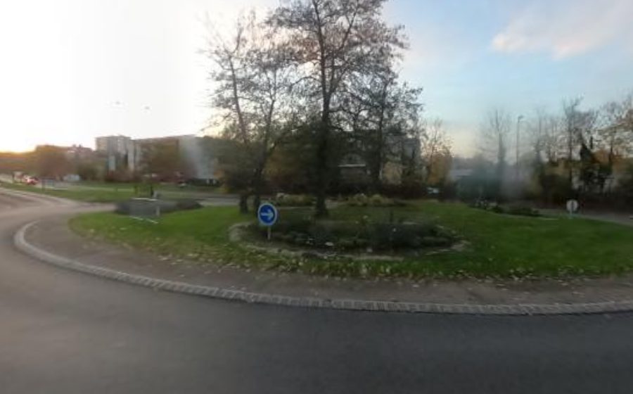 Vue du Rond-point anonyme n°286821546