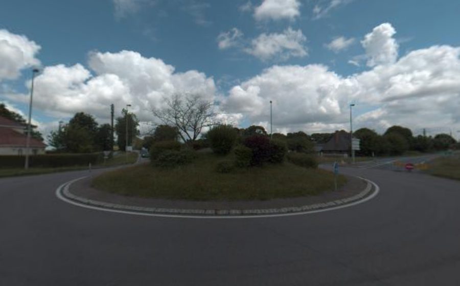 Vue du Rond-point anonyme n°28719969