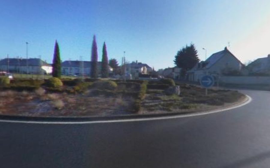 Vue du Rond-point anonyme n°287931907