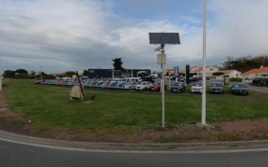 Vue du Carrefour du Riveau