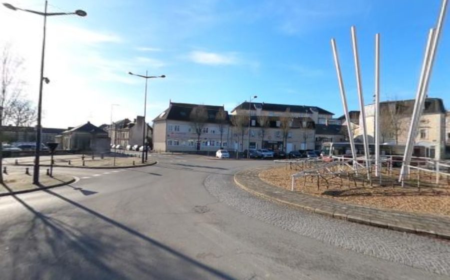 Vue de la Place Malus