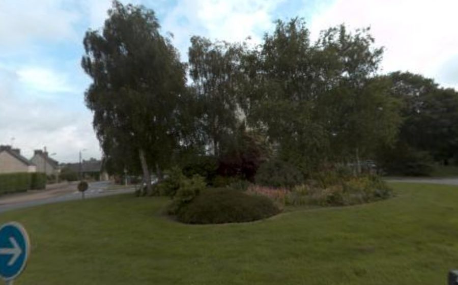Vue du Rond-Point de Tiez Névez