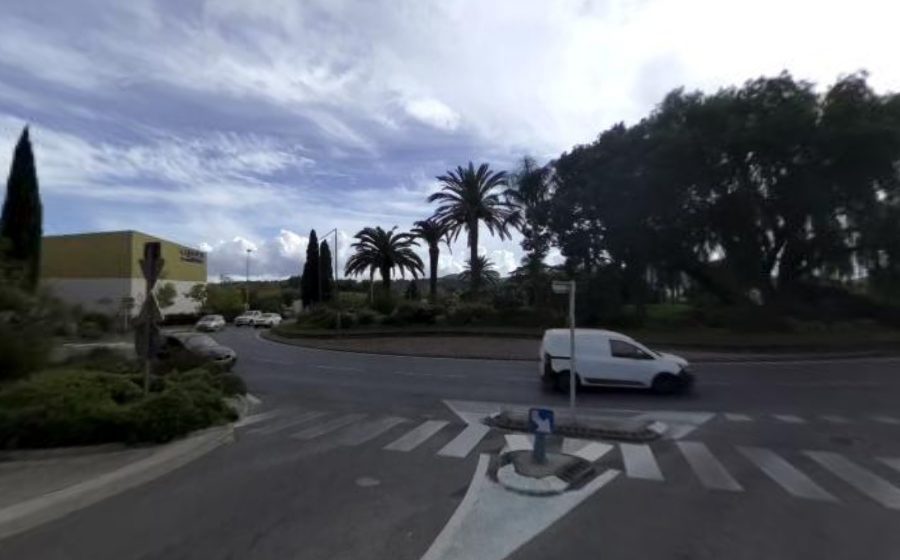 Vue du Rond-Point de la Baou