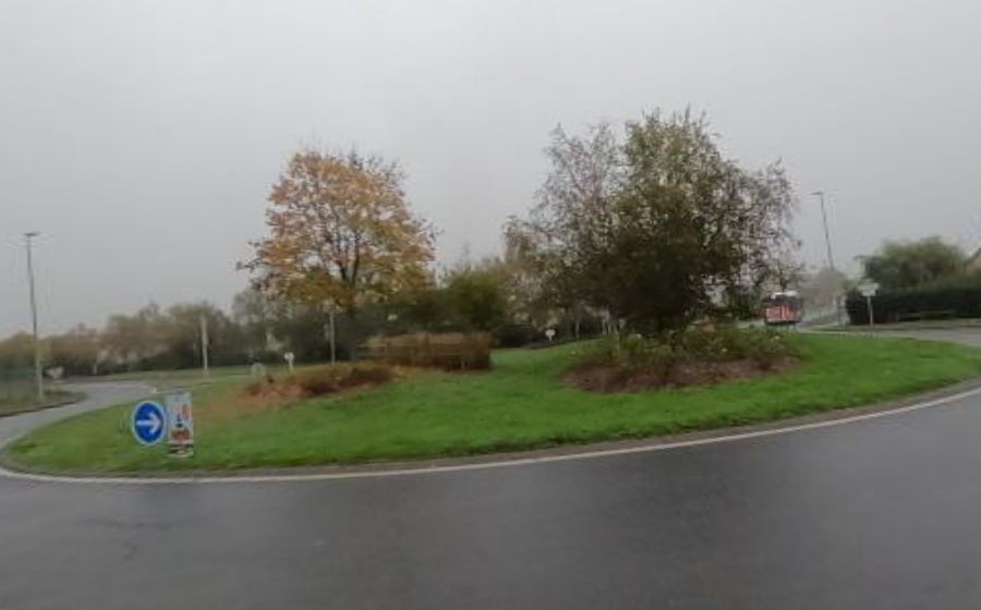 Vue du Rond-Point de Buk