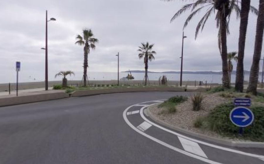 Vue du Rond-Point de la Croisette