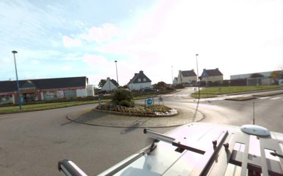 Vue du Rond-Point de Ty Frapp