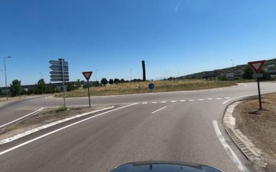 Vue du Rond-point des Quatre Routes