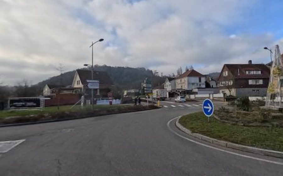 Vue du Rond-Point Thérèse Bonnaymé