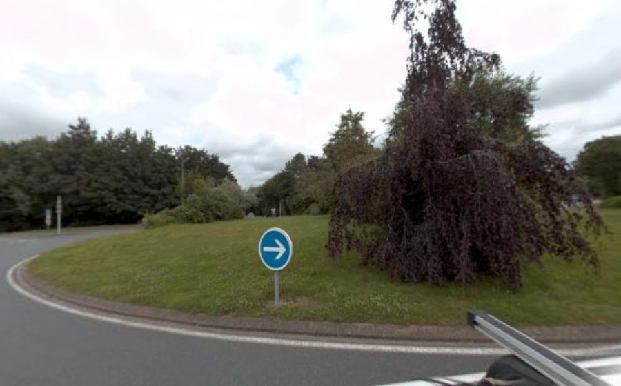 Vue du Rond-Point de Pen-Carn