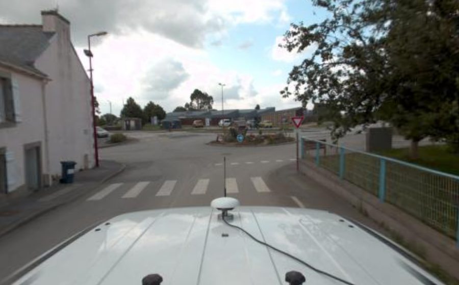 Vue du Rond-Point de Rosculec