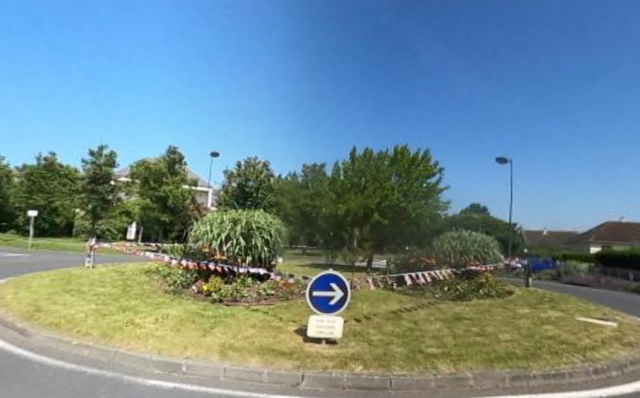 Vue du Rond-Point Sartirana-Lomellina