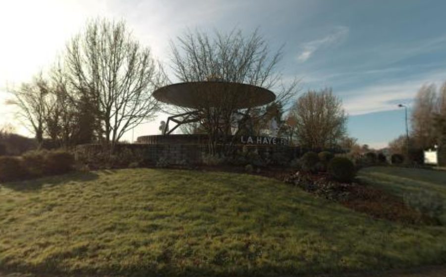 Vue du Rond-Point de l'Espace
