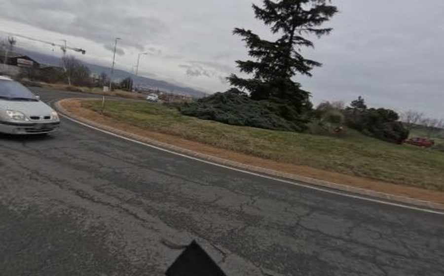 Vue du Carrefour Anne-Marie Menut