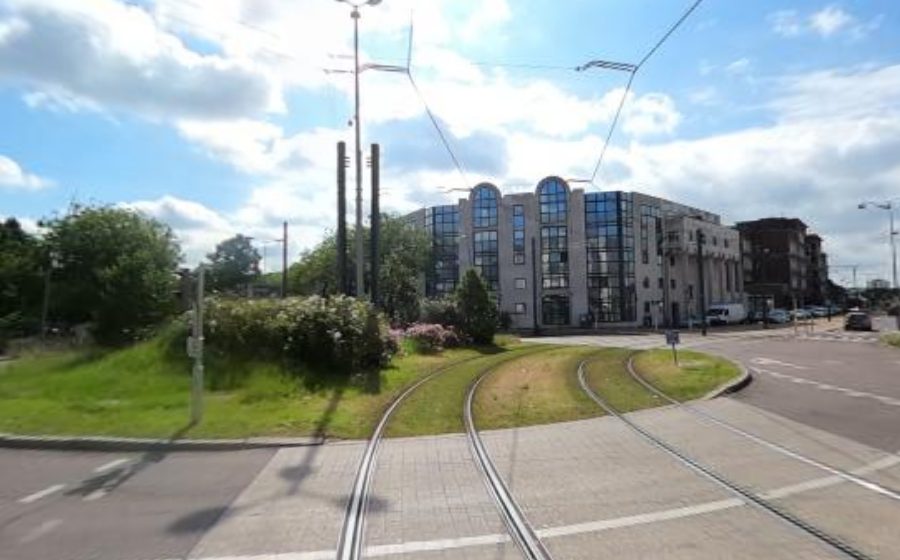 Vue du Rond-Point des Filatures