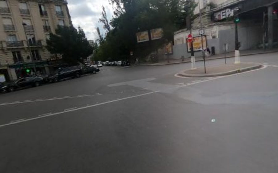 Vue du Place Balard