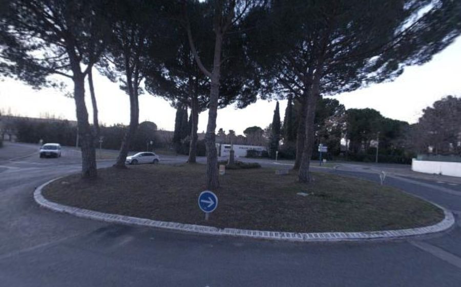 Vue du Rond-Point de la Vierge