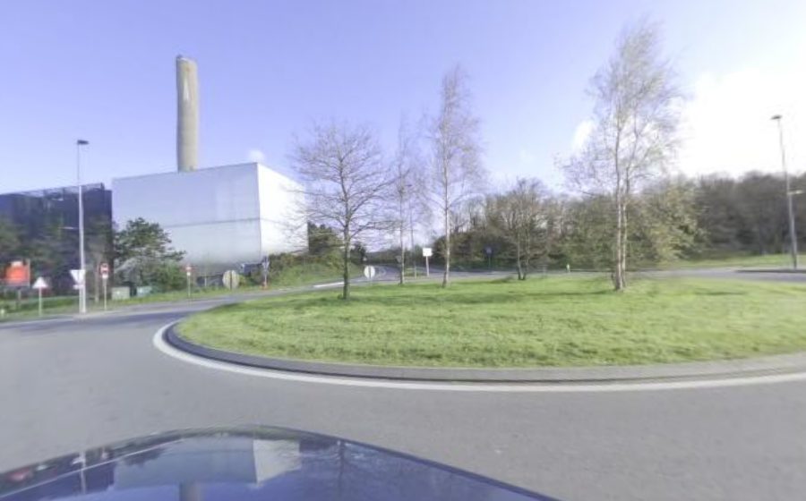 Vue du Rond-Point de l'Estonie