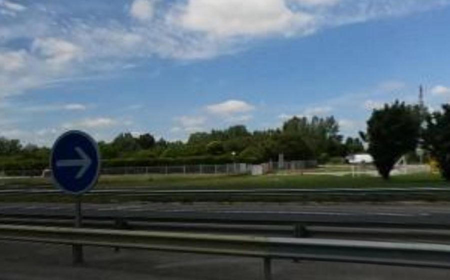 Vue du Rond-Point de Volvestre