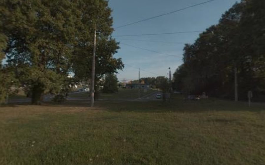 Vue du Rond-Point des Anciens Combattants de l'Union Française et d'Outre Mer