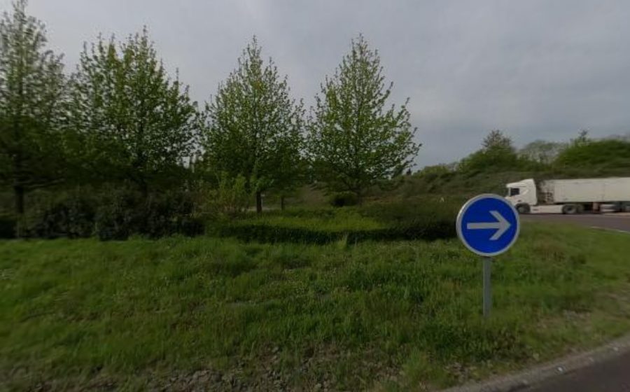 Vue du Rond-point anonyme n°33415320