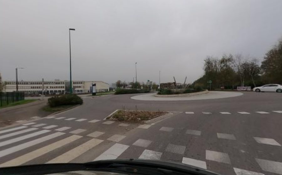 Vue du Carrefour du Souvenir Français