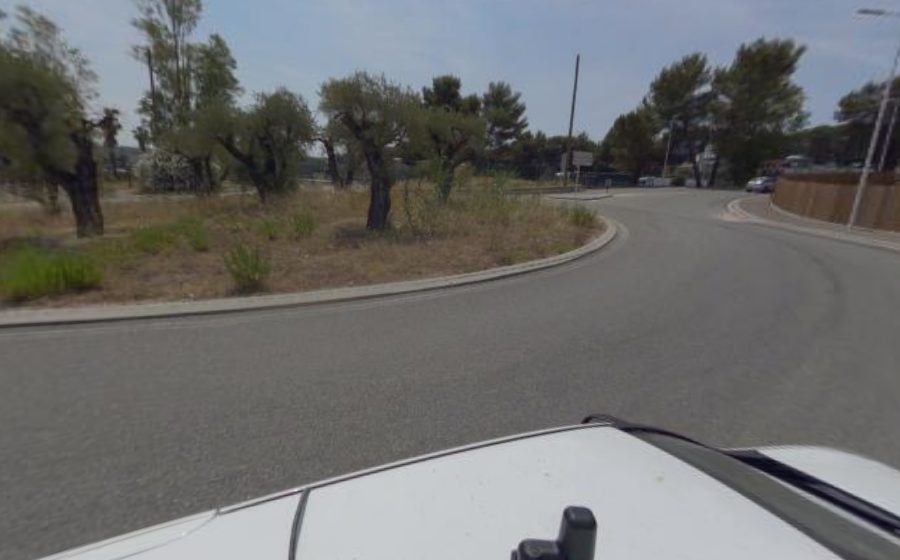 Vue du Rond-Point AzurArena