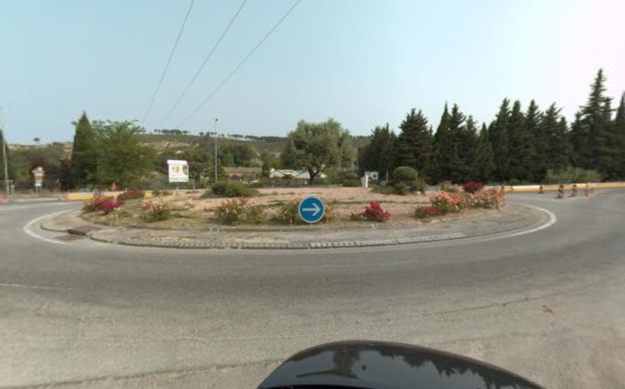Vue du Rond-Point du 24 Avril 1915