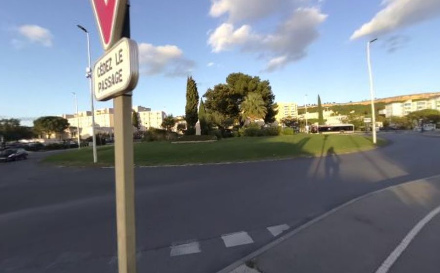 Vue du Rond-Point de la Pierre Plantée