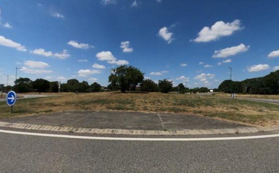 Vue du Rond-Point Yves Bergougnan