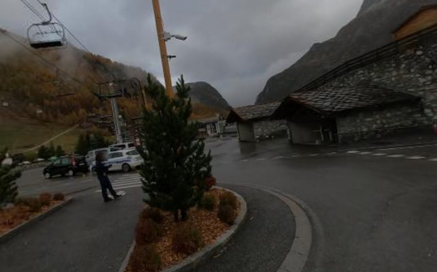 Vue du Place du Rond-Point des Pistes