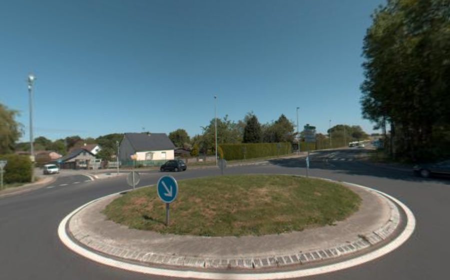 Vue du Rond-point anonyme n°34390808