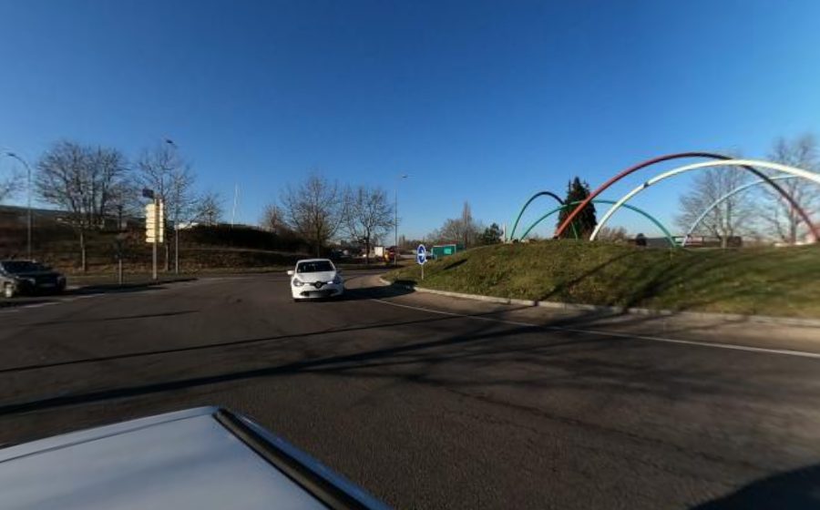 Vue du Rond-Point de Chavelot