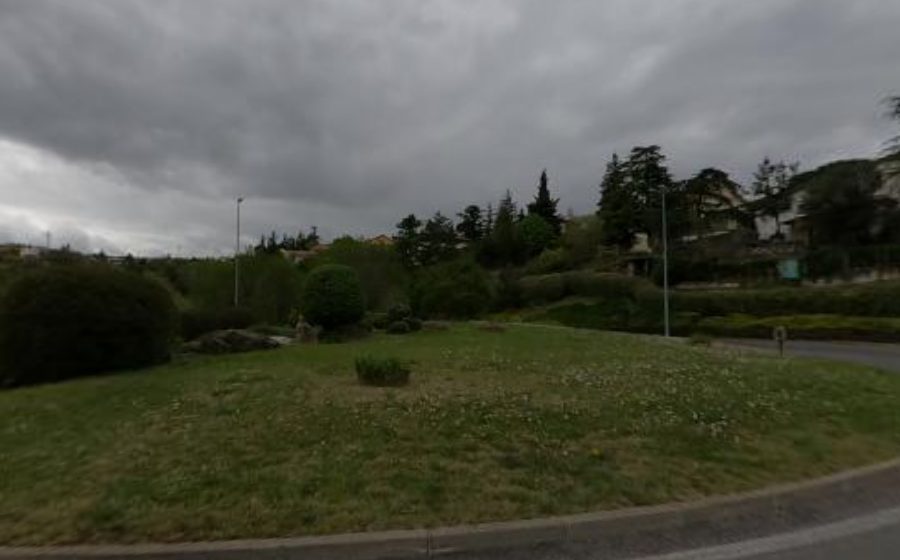 Vue du Rond-Point de Naulas