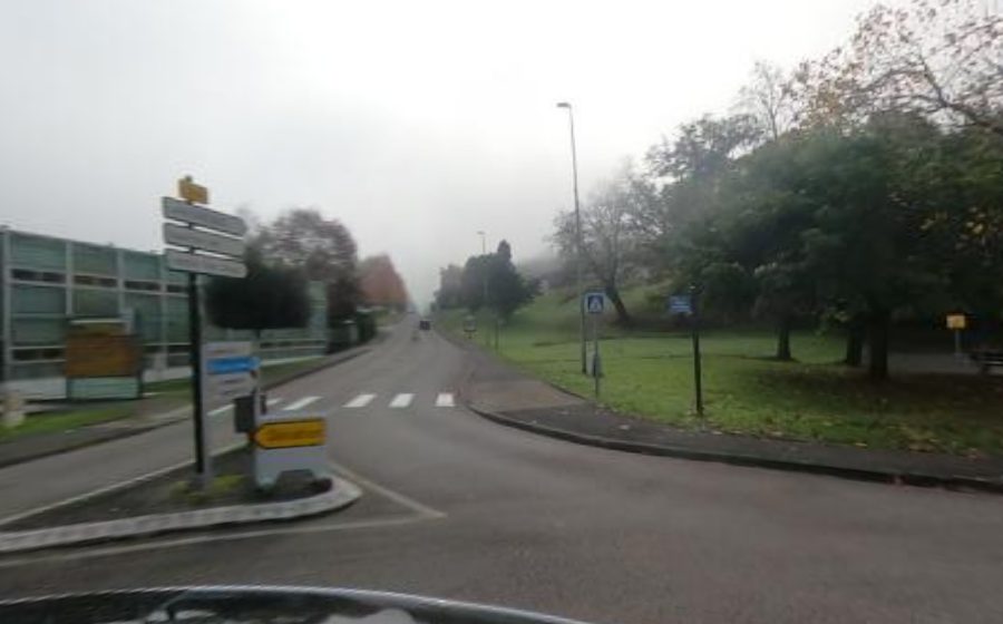 Vue du Rond-Point des Droits de l'Homme
