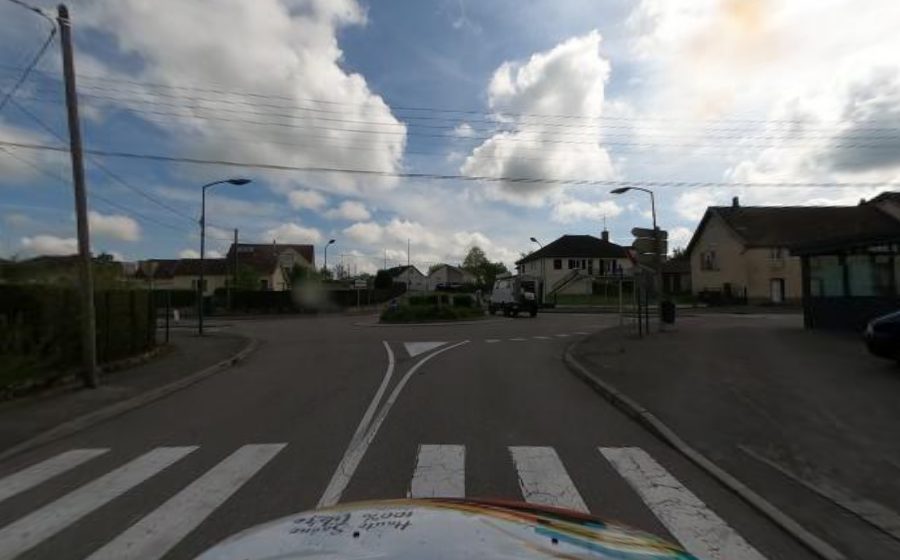 Vue du Rond-Point des Capucins