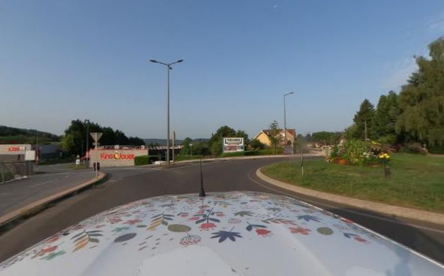 Vue du Rond-Point de la Roseraie