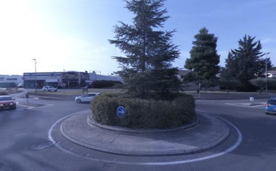 Vue du Rond-Point Léon Blum