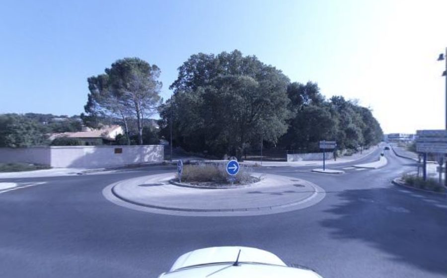 Vue du Rond-Point Samuel Paty