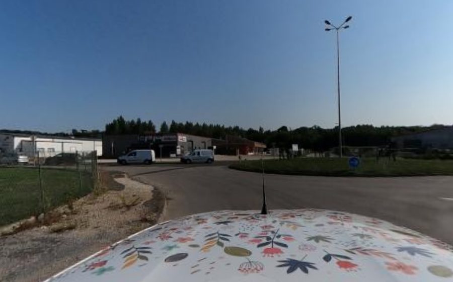 Vue du Rond-Point du 1er Mai