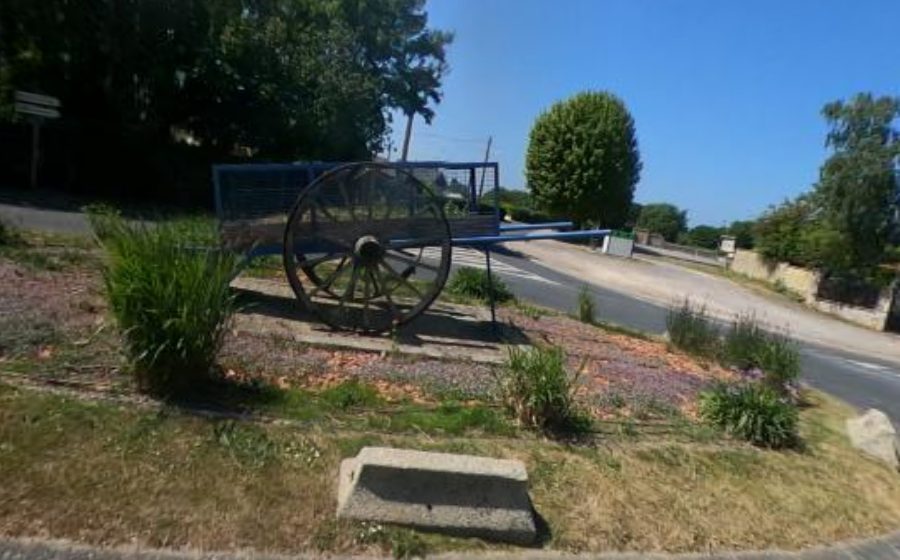 Vue du Rue d'Anguerny