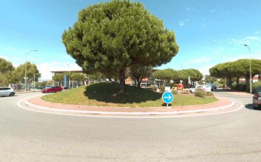 Vue du Rond-Point de la Palud